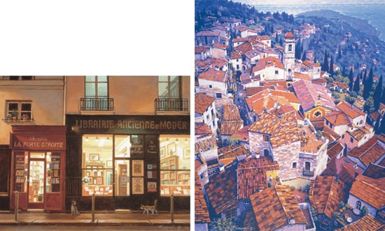 笹倉鉄平 ヨーロッパ 旅の画集｜求龍堂