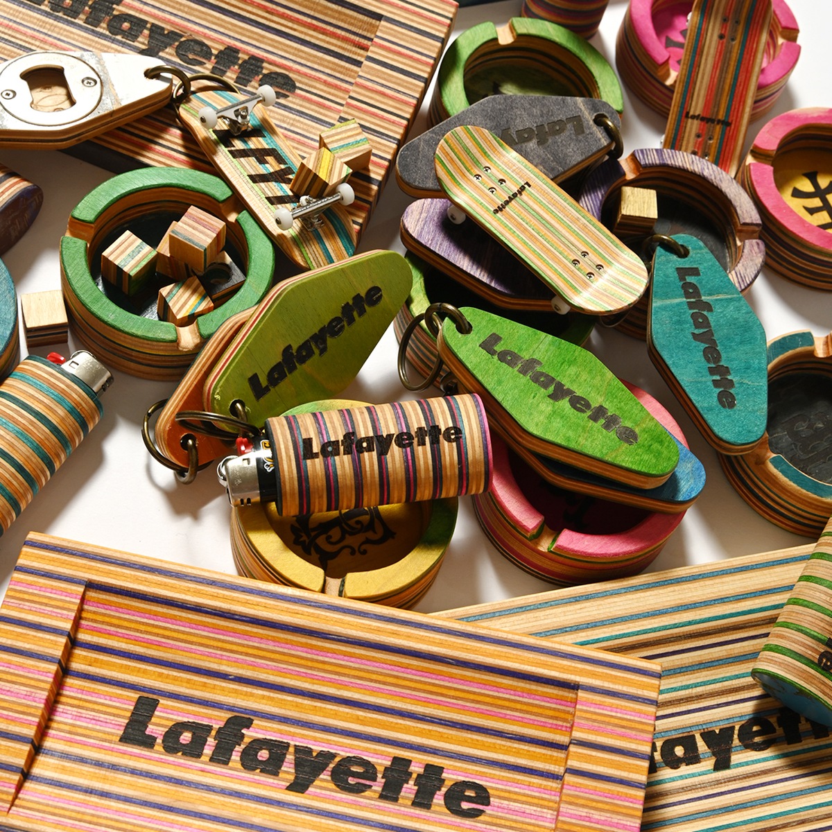 LFYT×Re:Board】スケボー廃材をアップサイクルしたコラボコレクション