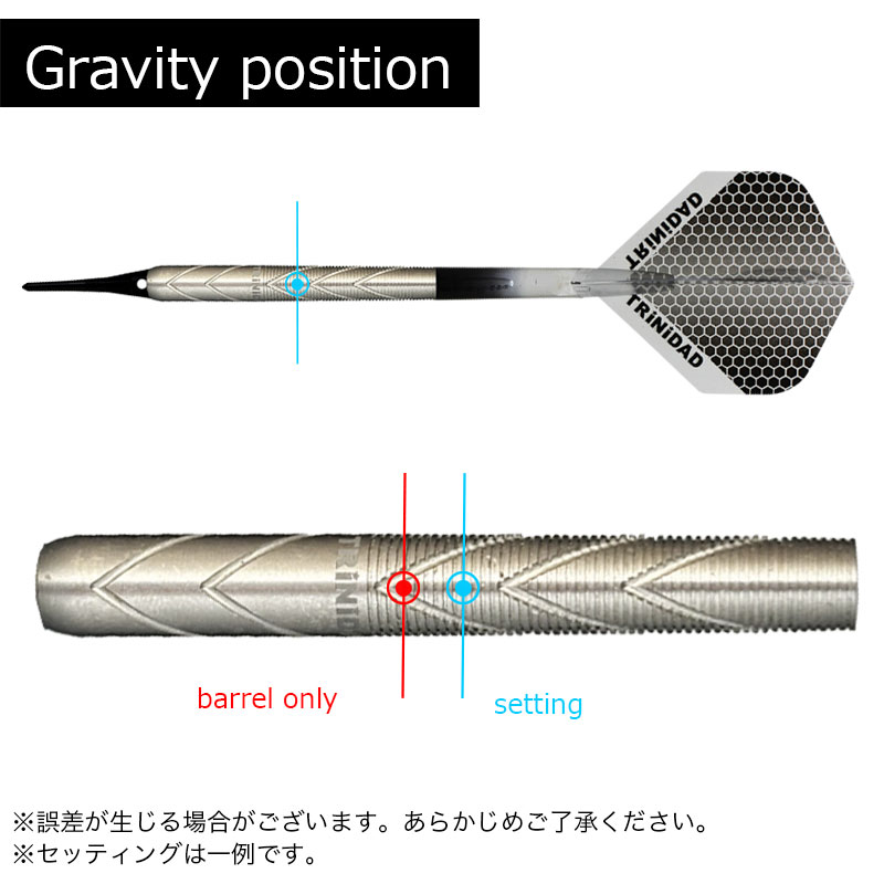 トリニダード ヴィクター TRiNiDAD VICTOR 金澤勇希 ダーツ バレル