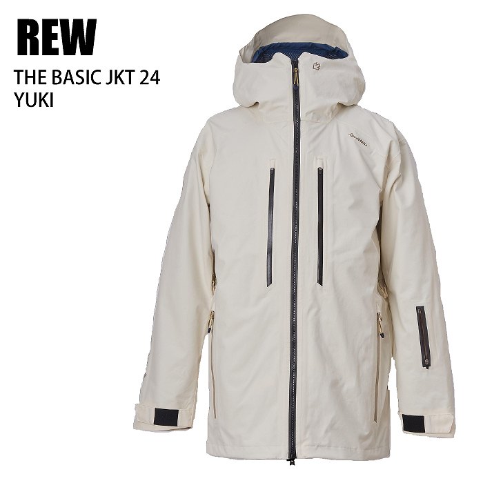 REW アールイーダブリュ BASIC JKT YUKI 24-25 ボードウエア ユニ