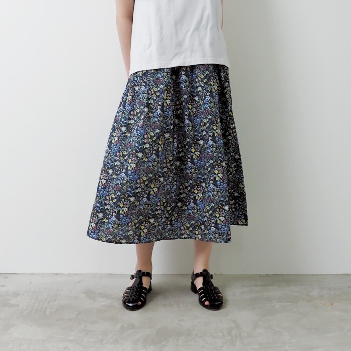 NARU(ナル) 60ローンフラワープリント スカート 655916 | ALL PRODUCTS