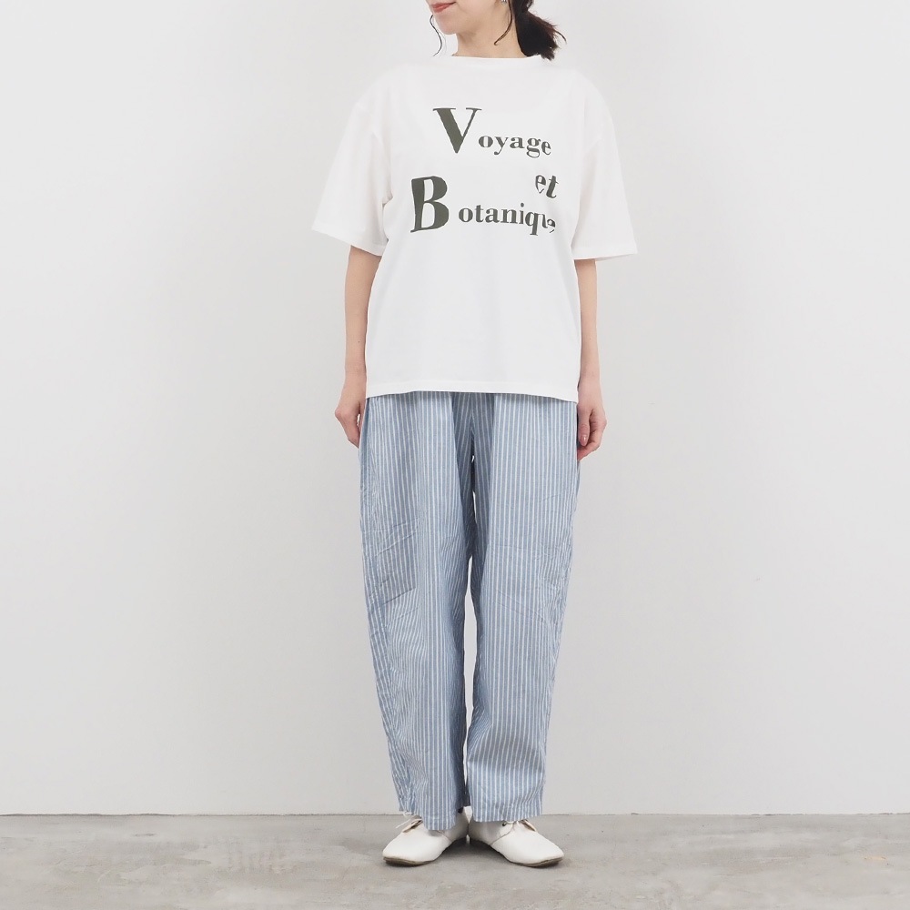 NARU(ナル) サマームラデニムストライプ ノッポパンツ 662817