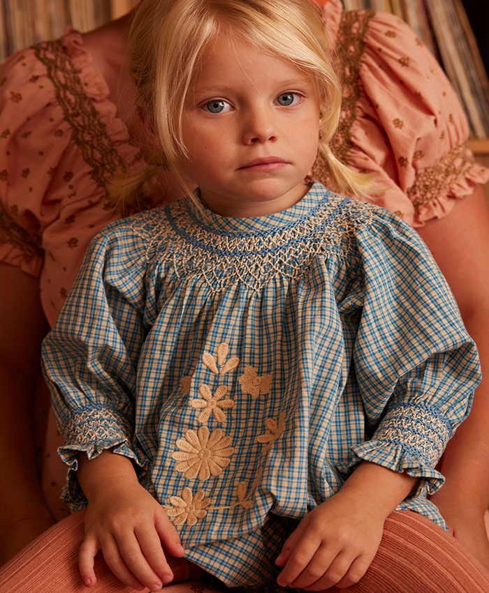 ロンパース・カバーオール apolina BIBI dungaree (forest) 1-2y