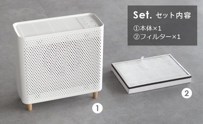 ブルーノ 空気清浄機用交換フィルターA BOE081-FILTER BRUNO | 新着