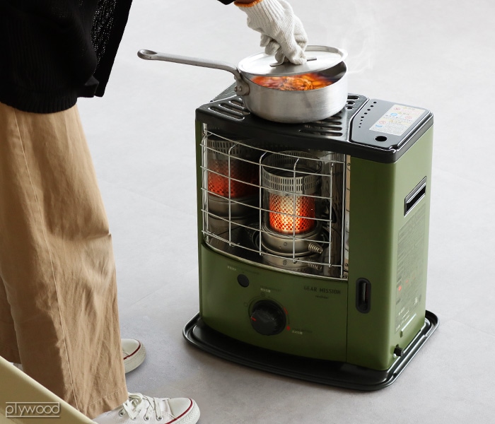 限定1台 日本製 石油ストーブ ブラック ～8畳 R.S-S23D(B) (トヨ-93) 未