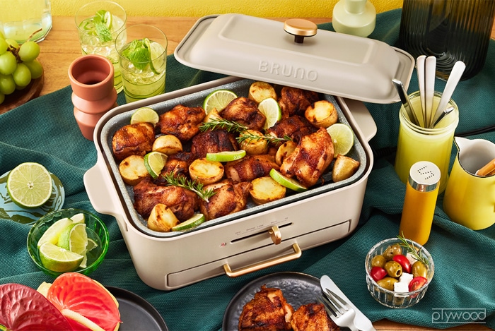 ブルーノ コンパクトグリルホットプレート BOE109 BRUNO 本体＆3種