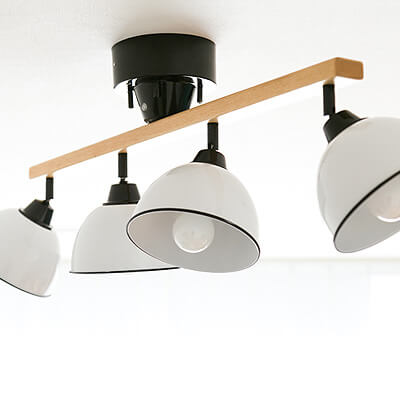 BRID GENDER WOOD ROD 4 CELING LAMP ブリッド ジェンダー ウッド