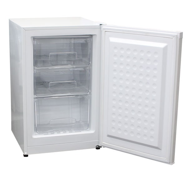 レマコム 冷凍ストッカー 前開き 82L RRS-T82 ホワイト - 業務用冷凍庫