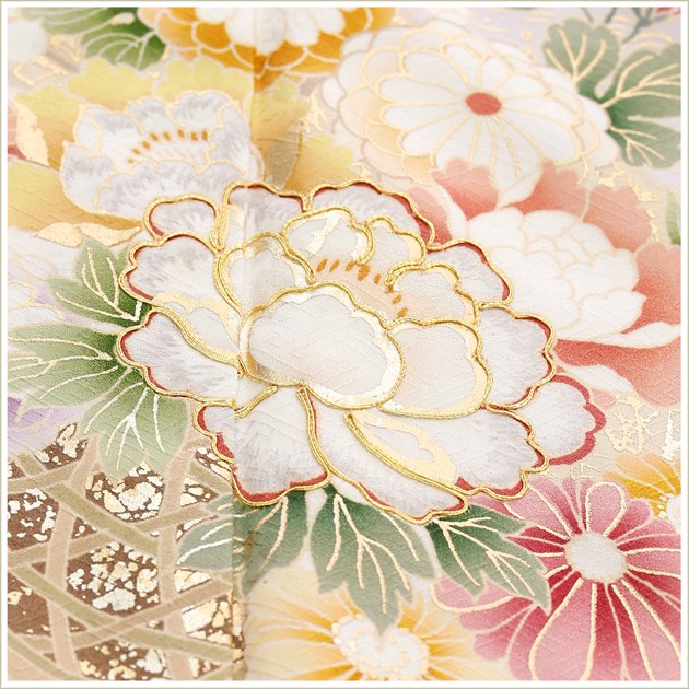 広巾(13号～19号対応)訪問着レンタル母親着物｜卒業式、入学式、結婚式