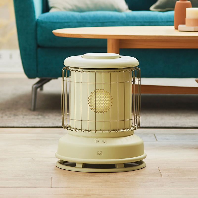 ブルーノ BRUNO ファンヒーター 全方位型 Classi