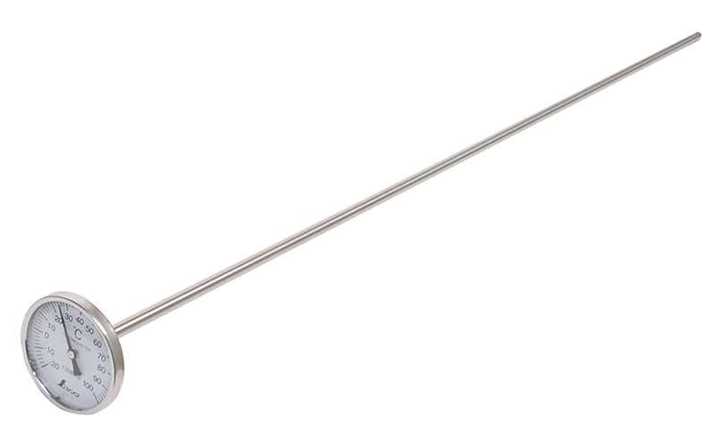温度計 V－3 丸T字型 －20～100℃ φ6×90㎝ | 温度計・湿度計