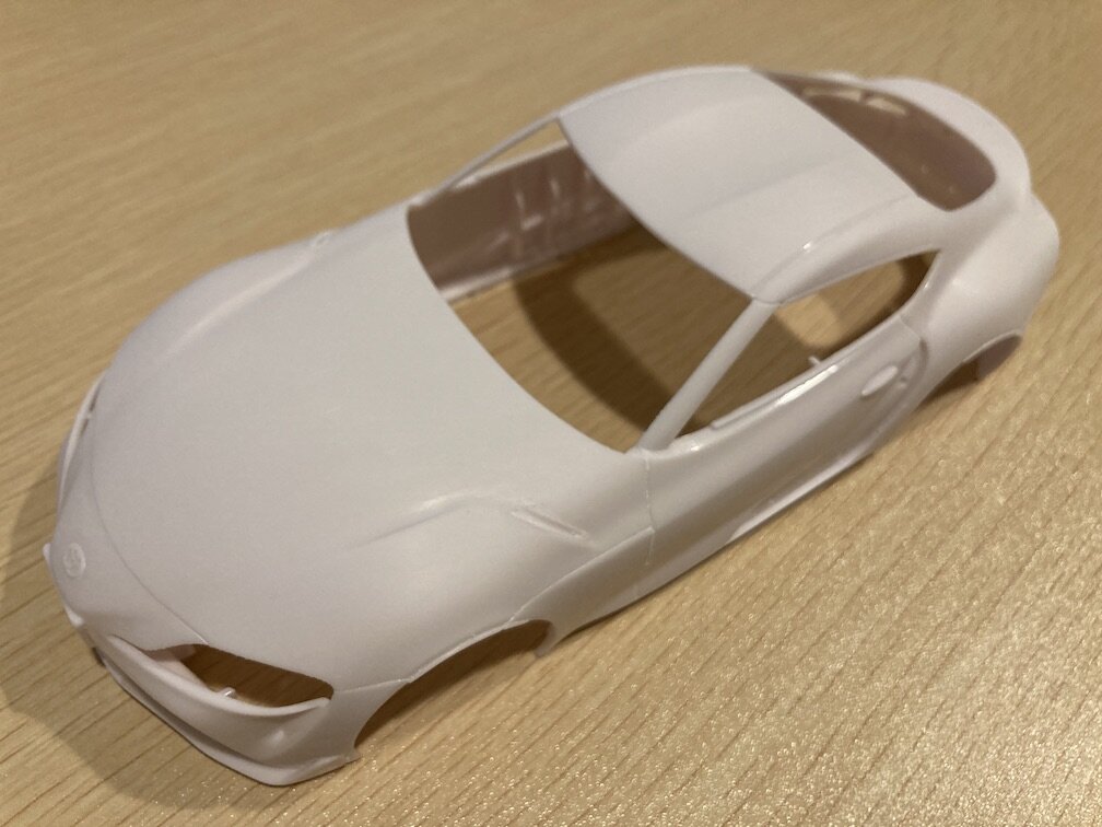 MINI-Z(ミニッツ)走行日誌 GRスープラのボディを作る - ハンチングガールド