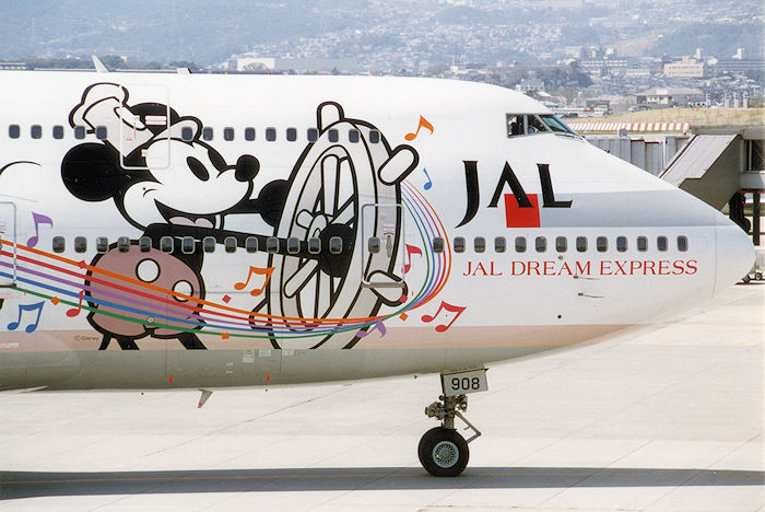 JALドリームエキスプレス21 1号機 FRIENDS JAL（日本航空） B747-400D