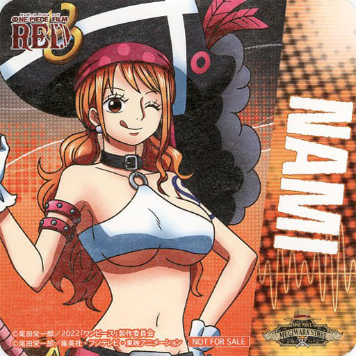 Nami - Coaster - Mugiwara Store Limited - ONE PIECE (ナミ 特製