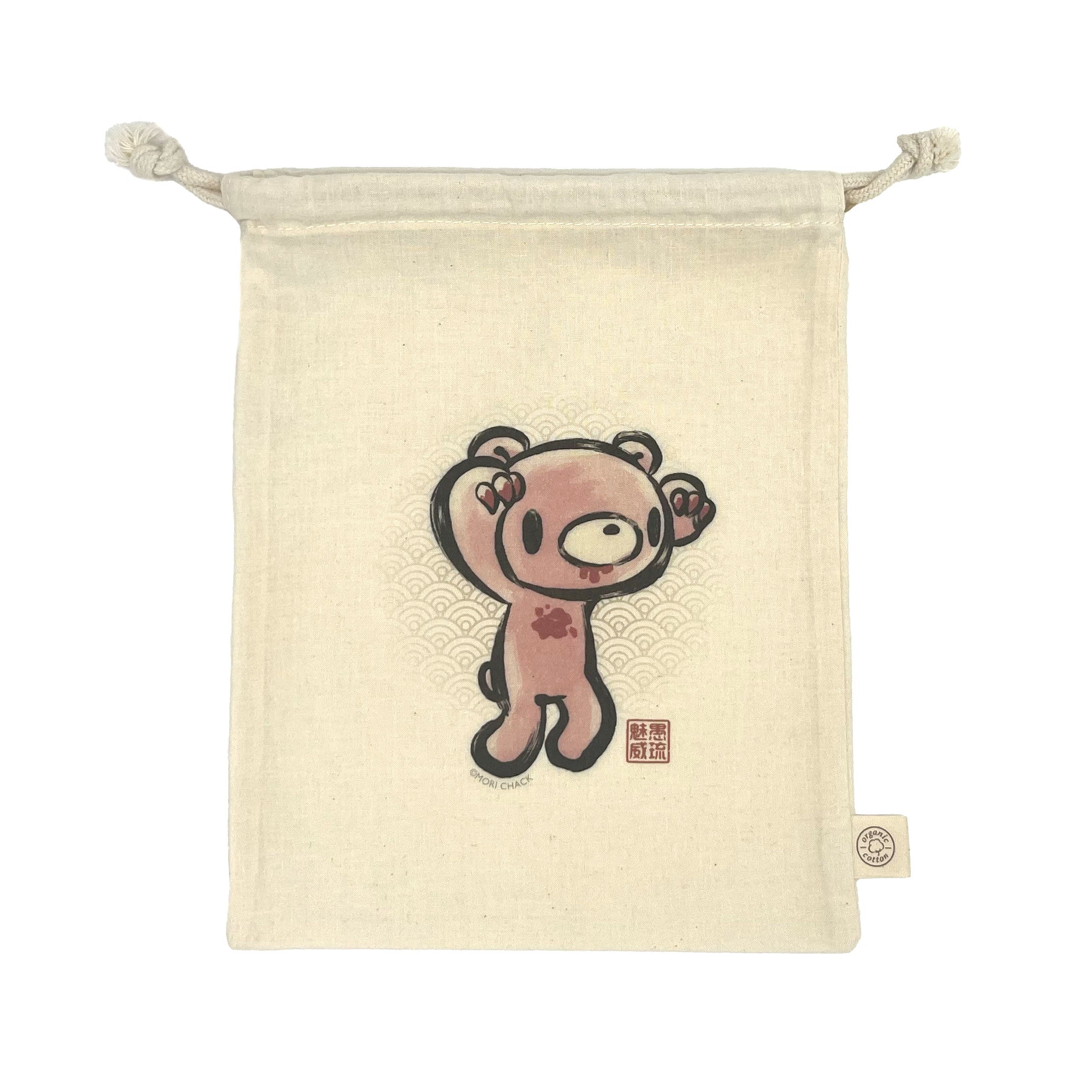 グルーミー 巾着 墨絵ver. A – 公式グッズ販売 - OFFICIAL GOODS STORE