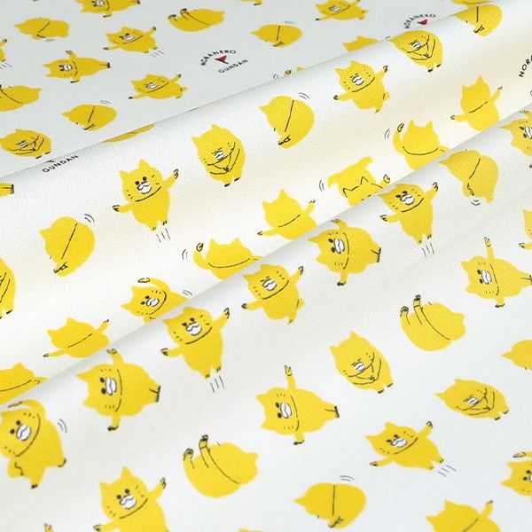 kodomoe shop｜【ノラネコぐんだん】ファブリック オックス50cm