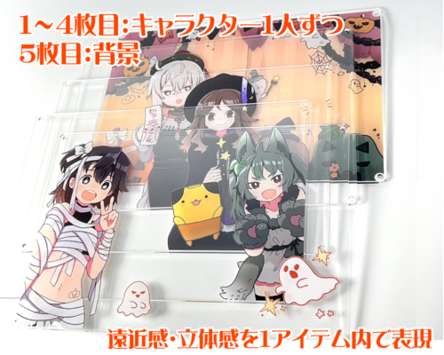 アクリルシャドーボックス | K9（ケーナイン）オリジナルグッズ専門店