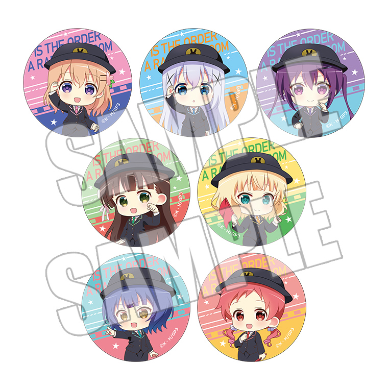 な*せ様 チノ ご注文はうさぎですか？ ごちうさ 缶バッジ ホロ ブラインド 限 な*せ様 チノ ご注文はうさぎですか？ ごちうさ 缶バッジ ホロ