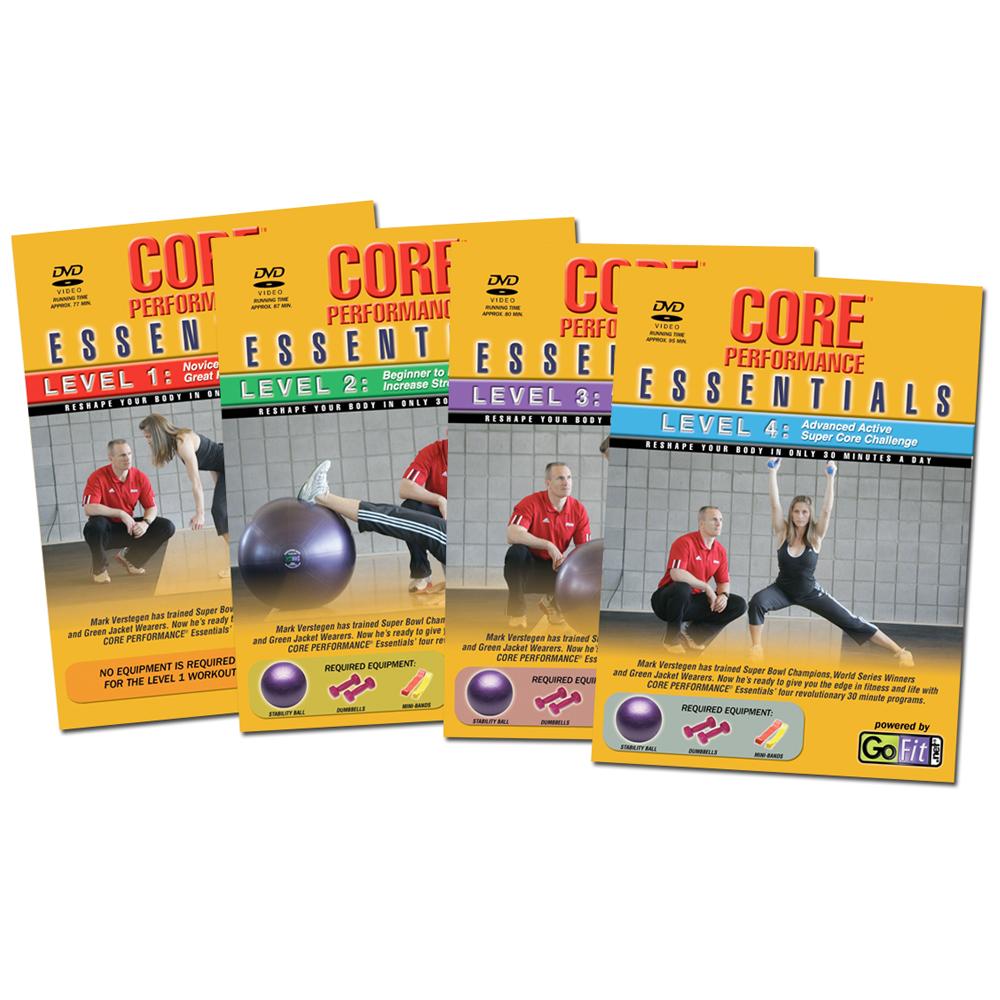 Core Performance Essentials Workout DVD – GoFit.net