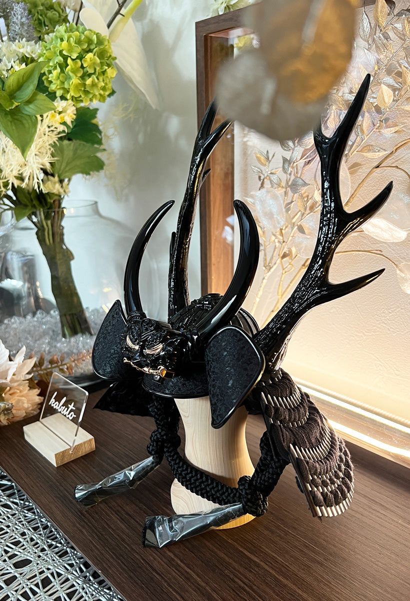 Stylish Honda Tadakatsu armor and helmet decorated May doll