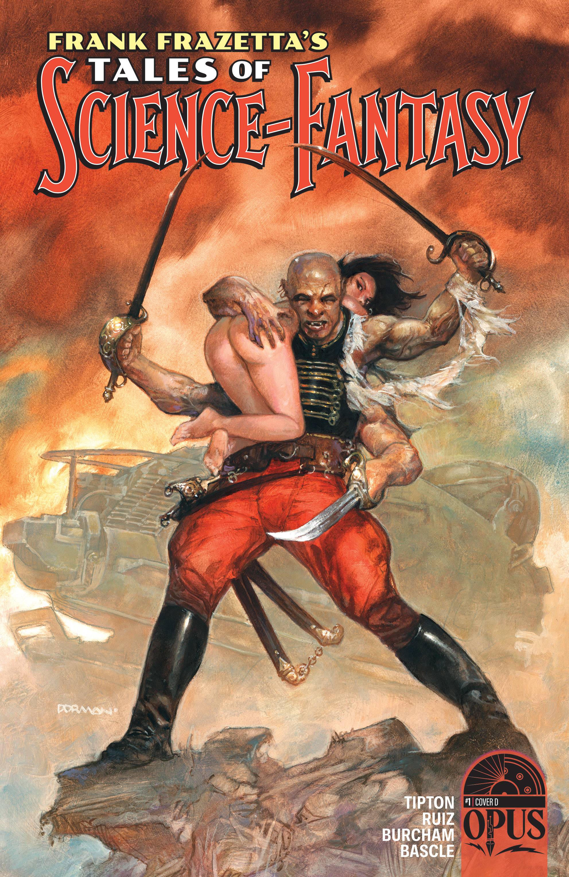 Frank Frazetta Tales Of Science Fantasy #1 D 1:10 Dave Dorman