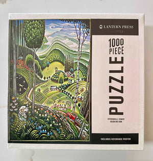 Farm Mural Puzzle x Lantern Press - Golden Dog Farm LLC