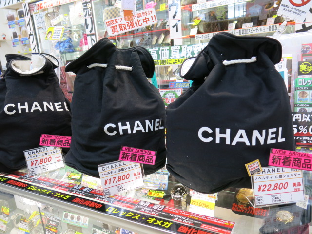 ゴールディーズ本庄店新入荷情報！CHANEL シャネル ノベルティ巾着