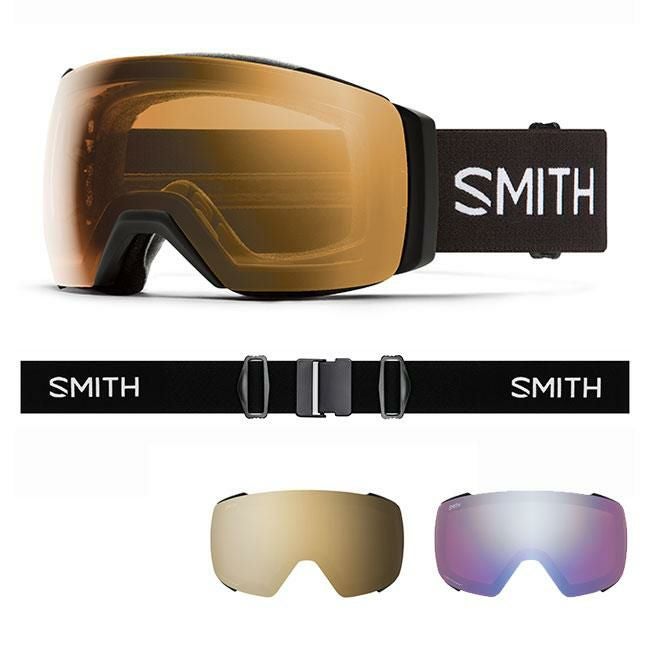 SMITH ゴーグル I/O MAG XL BLACK 調光レンズ 25-26 ASIAN FIT 正規品