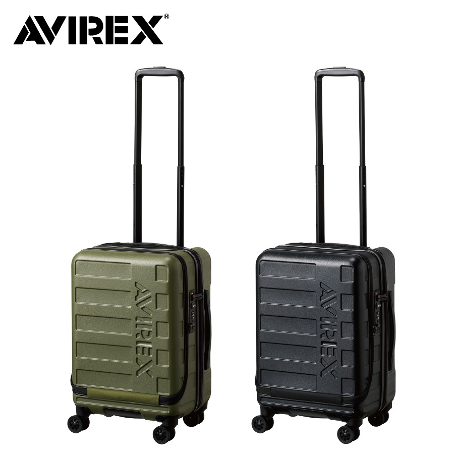 AVIREX(アビレックス) フロントオープンスーツケース｜機内持ち込み可