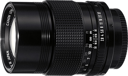New FD135mm F2.8 - キヤノンカメラミュージアム