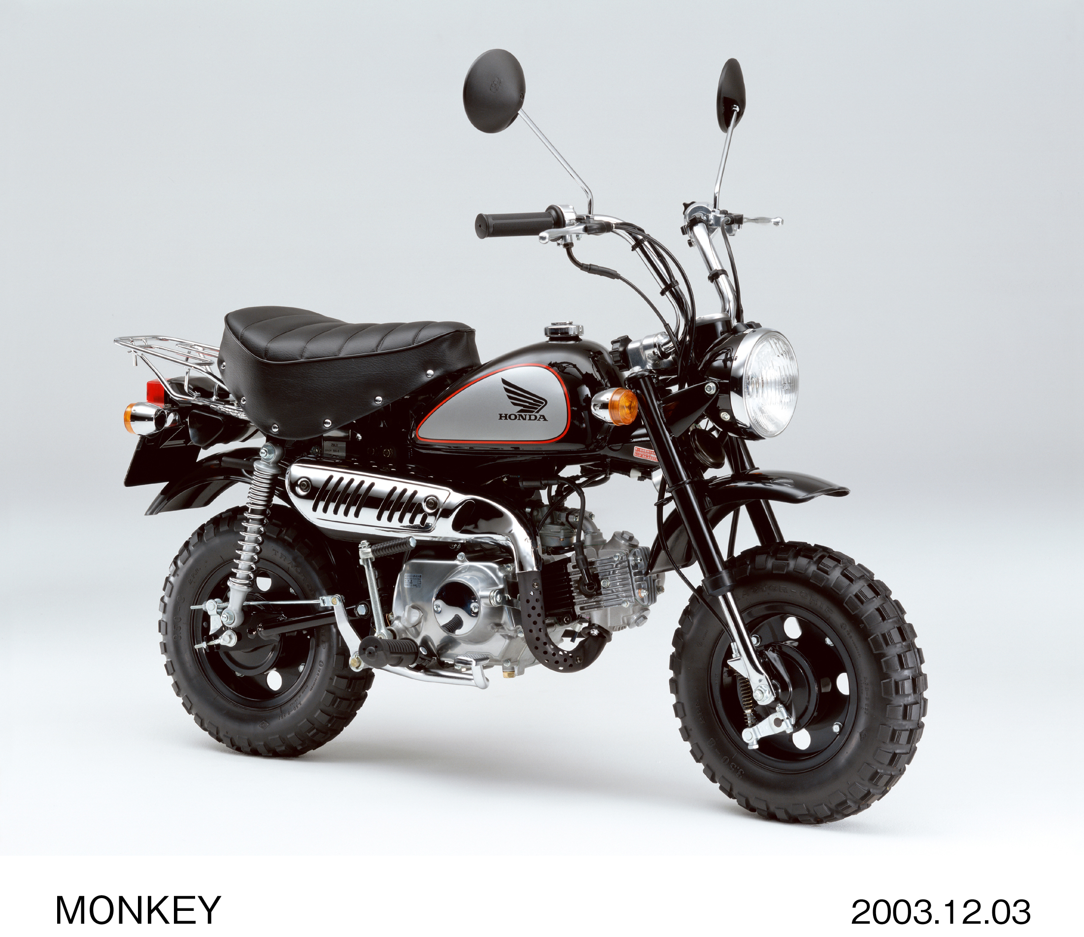 50ccレジャーバイク「モンキー」と「ゴリラ」のカラーを変更し発売