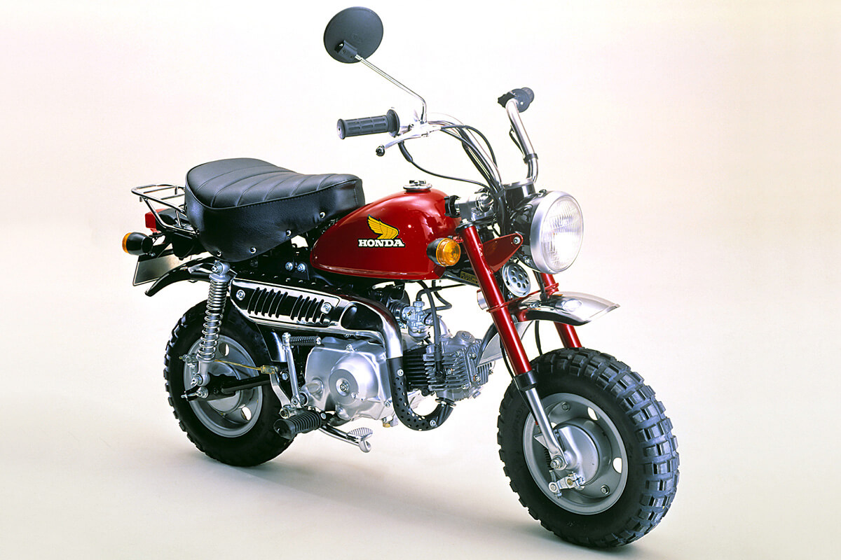 約30年にわたり同じスタイリングで愛されたロングセラーモンキー