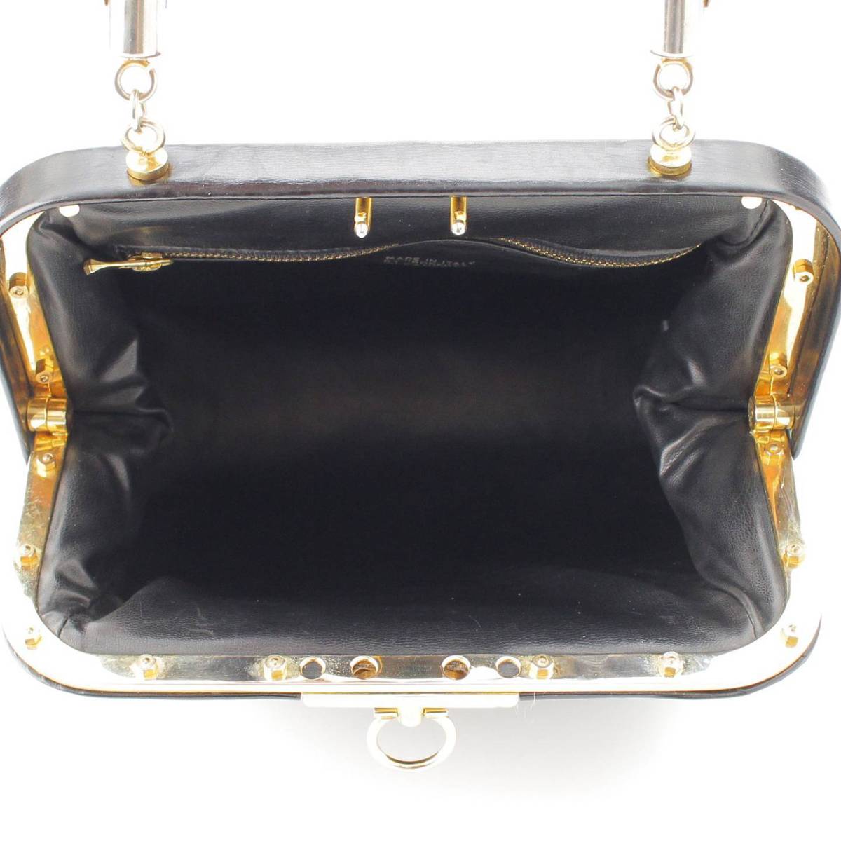 ロベルタディカメリーノ RobertadiCamerino レザー がま口 ワン