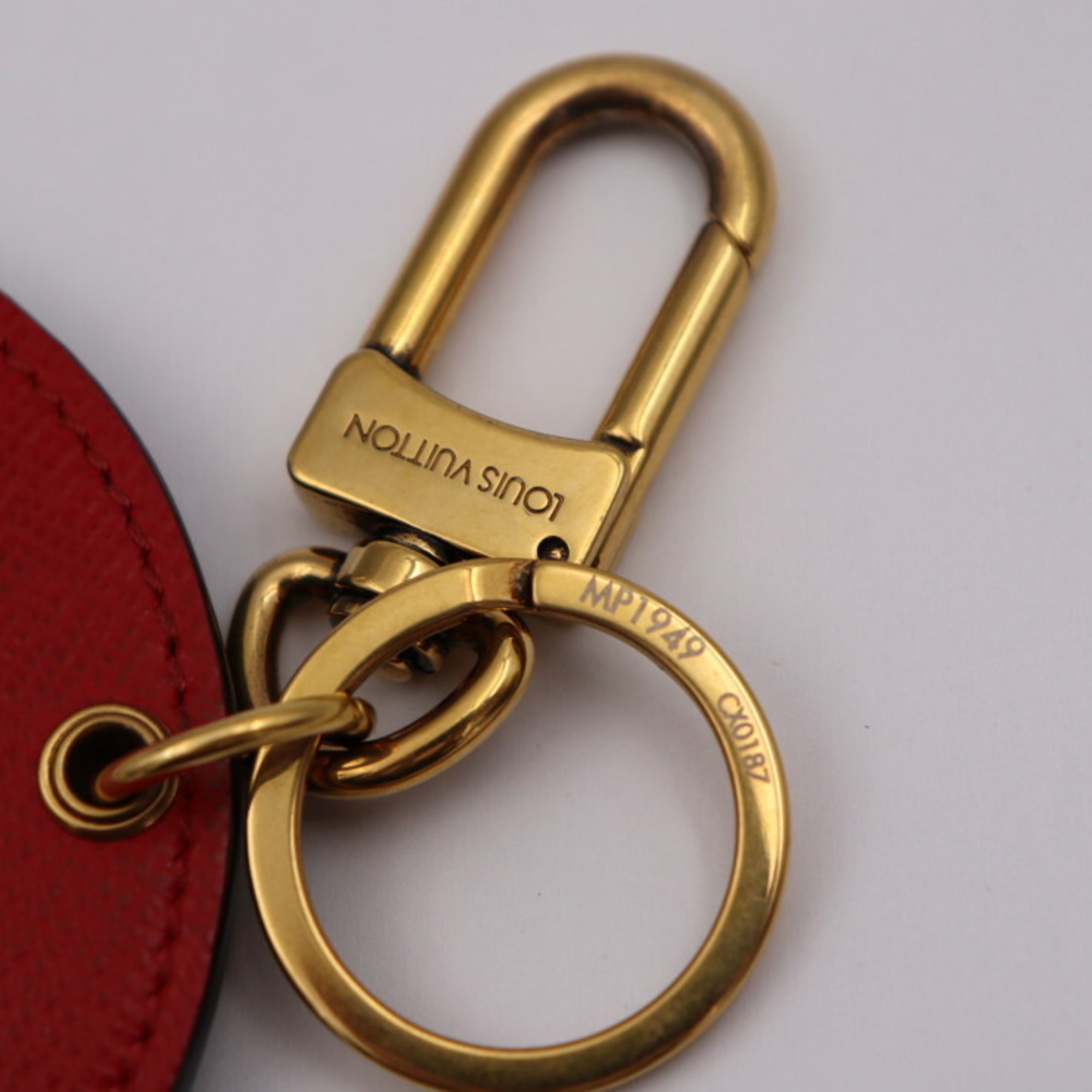 LOUIS VUITTON Portocle Illustre Keychain MP1949 Monogram Canvas