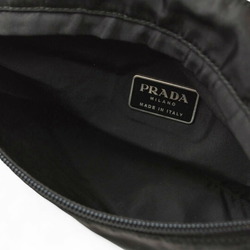 Prada shoulder bag/body bag, PRADA TESSUTO Tessuto, black, for men