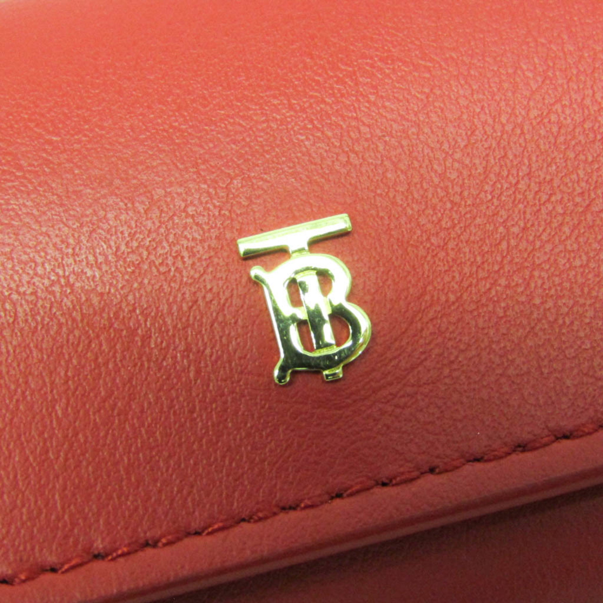 バーバリー(Burberry) レザー レッド ショルダーストラップ付 AirPods