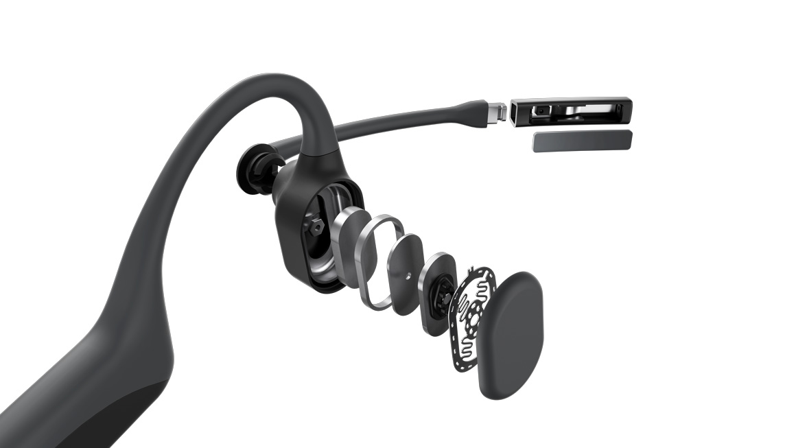 AfterShokzの次世代型骨伝導ヘッドセット【OpenComm（オープンコム