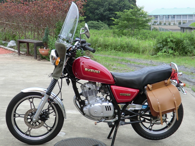 旭風防No.99 スポーツとミニの比較 – パパはGN125H好き