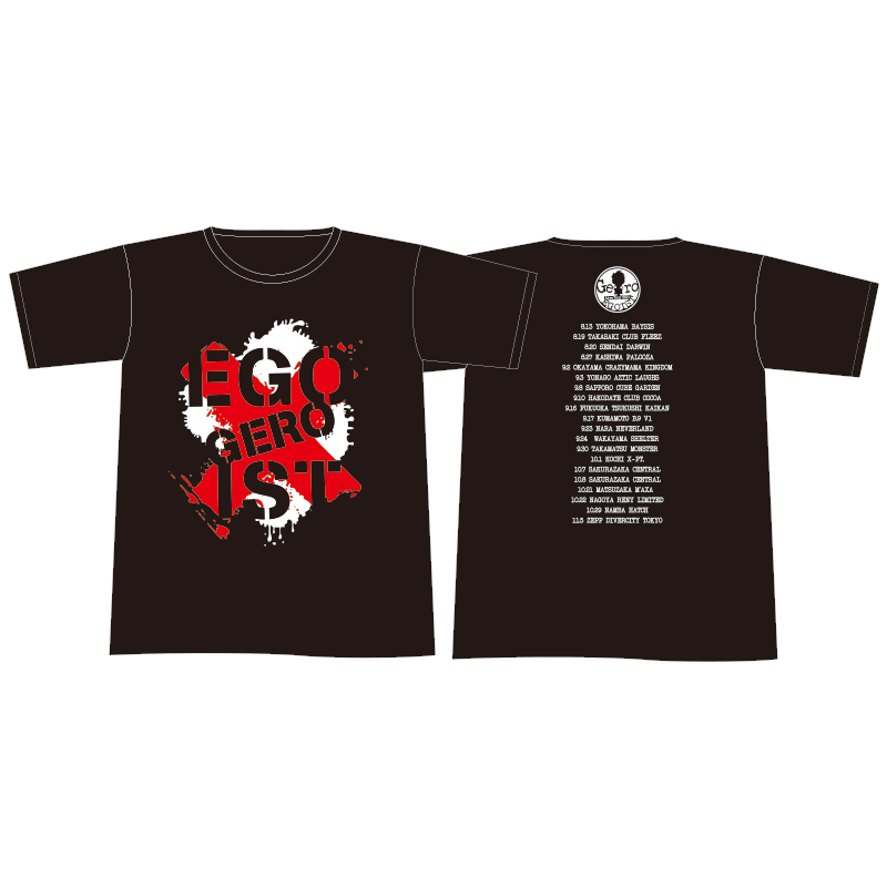 TシャツA | Gero Live Tour 2017 -EGOIST- | Gero Official Store