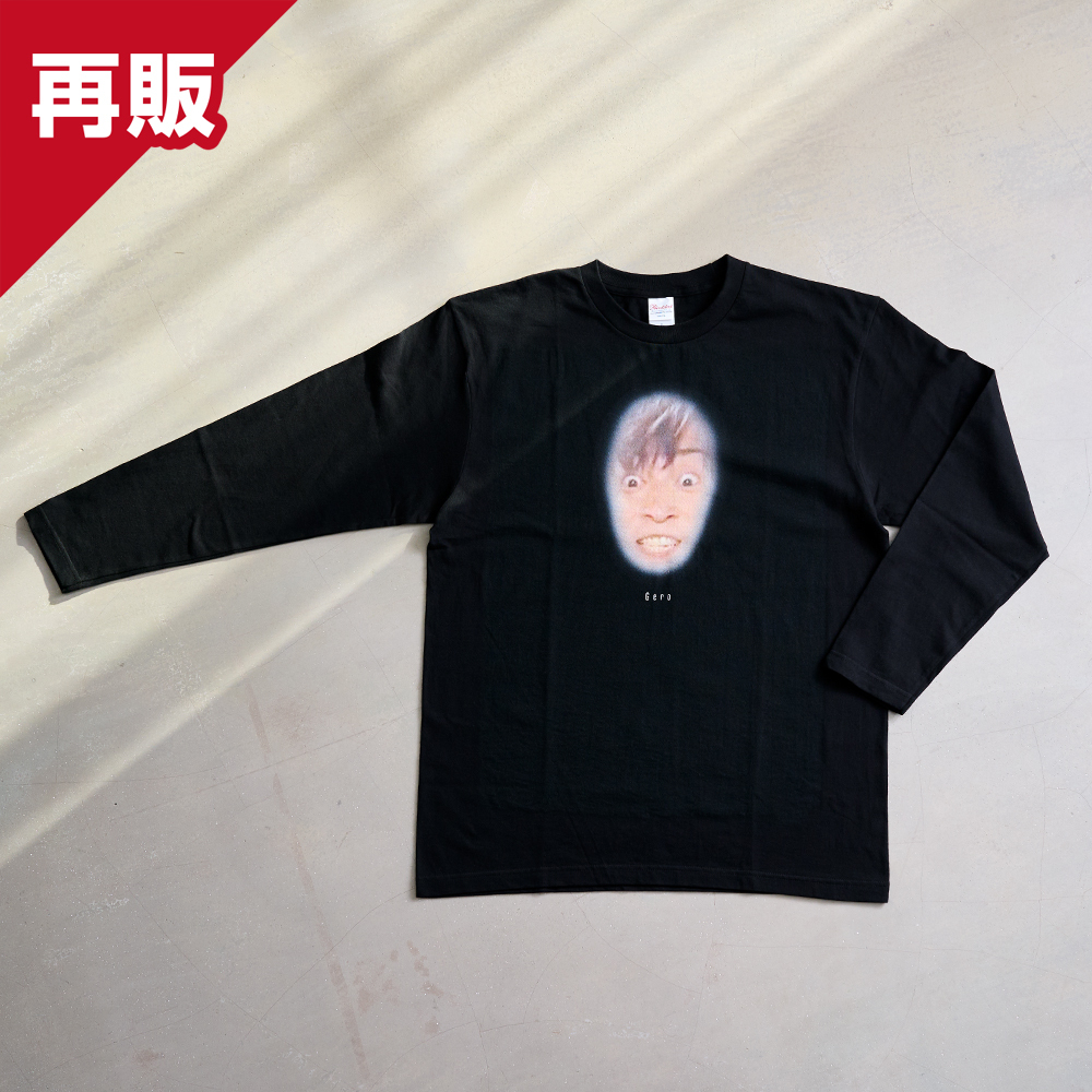 再販 復刻版 元祖顔面Tシャツ【6月上旬より順次発送】 | さようなら