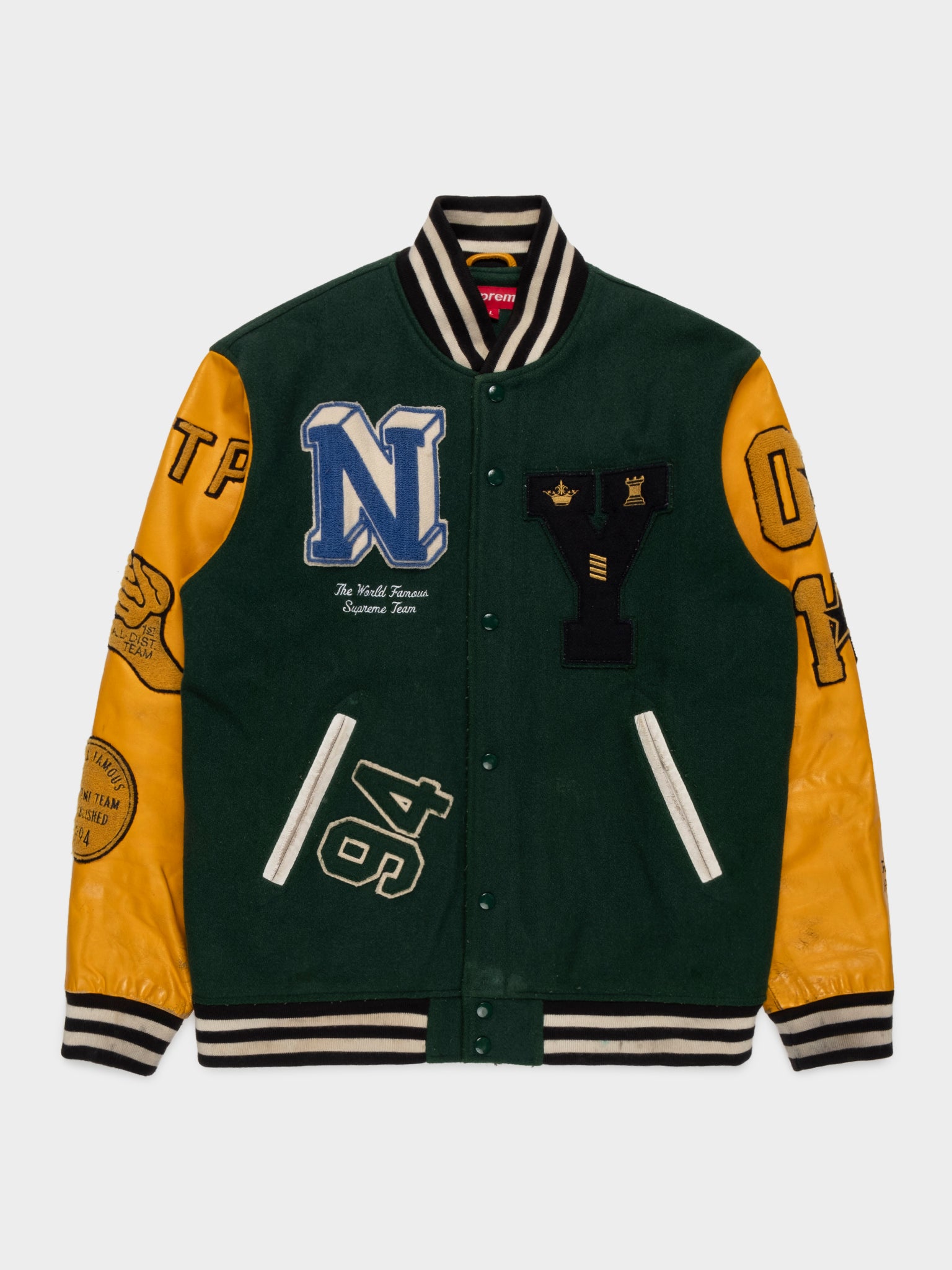 Buy Supreme Supreme Team Varsity Jacket Online at Groupie