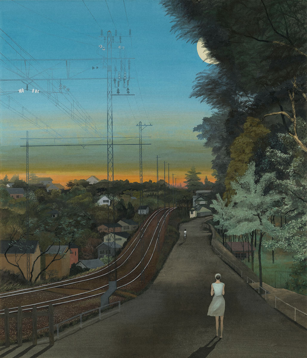 アートの森【展覧会】 憂える心を包む風景画 稗田一穂、没後初の回顧展