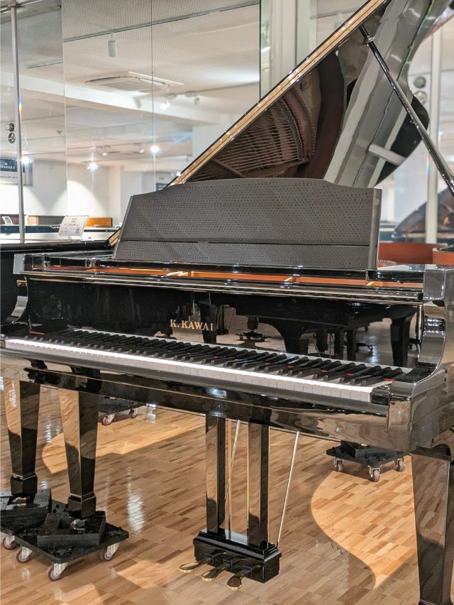 KAWAI（カワイ） GM1 中古ピアノ グランドピアノのタッチ、表現力は