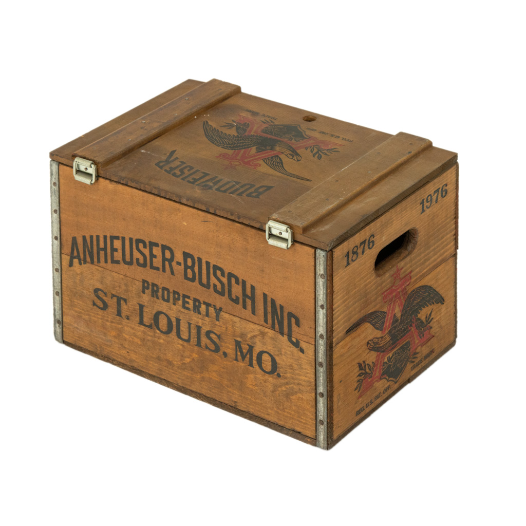 ANHEUSER-BUSCH Wooden Crate | Grandview Mercantile