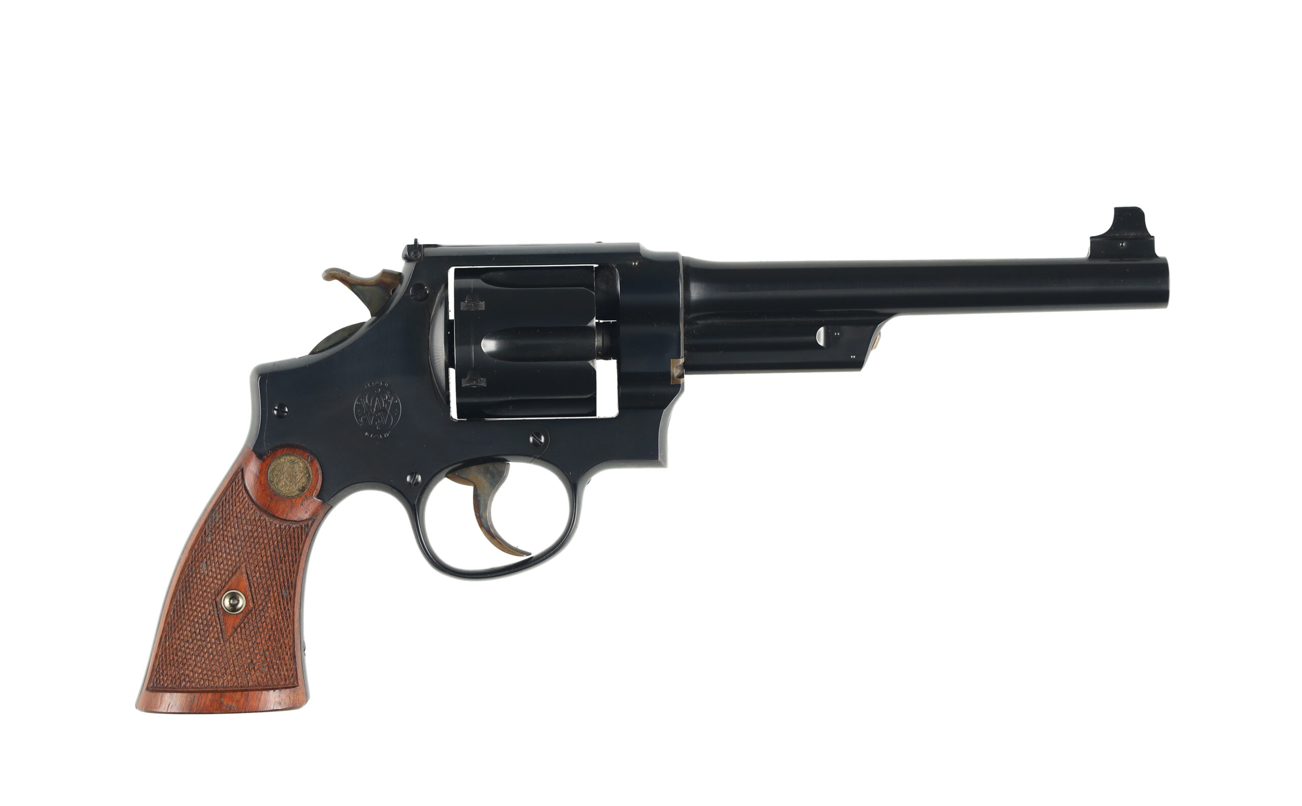 SMITH & WESSON HAND EJECTOR 1ST MODEL, TRIPLE LOCK TARGET .44