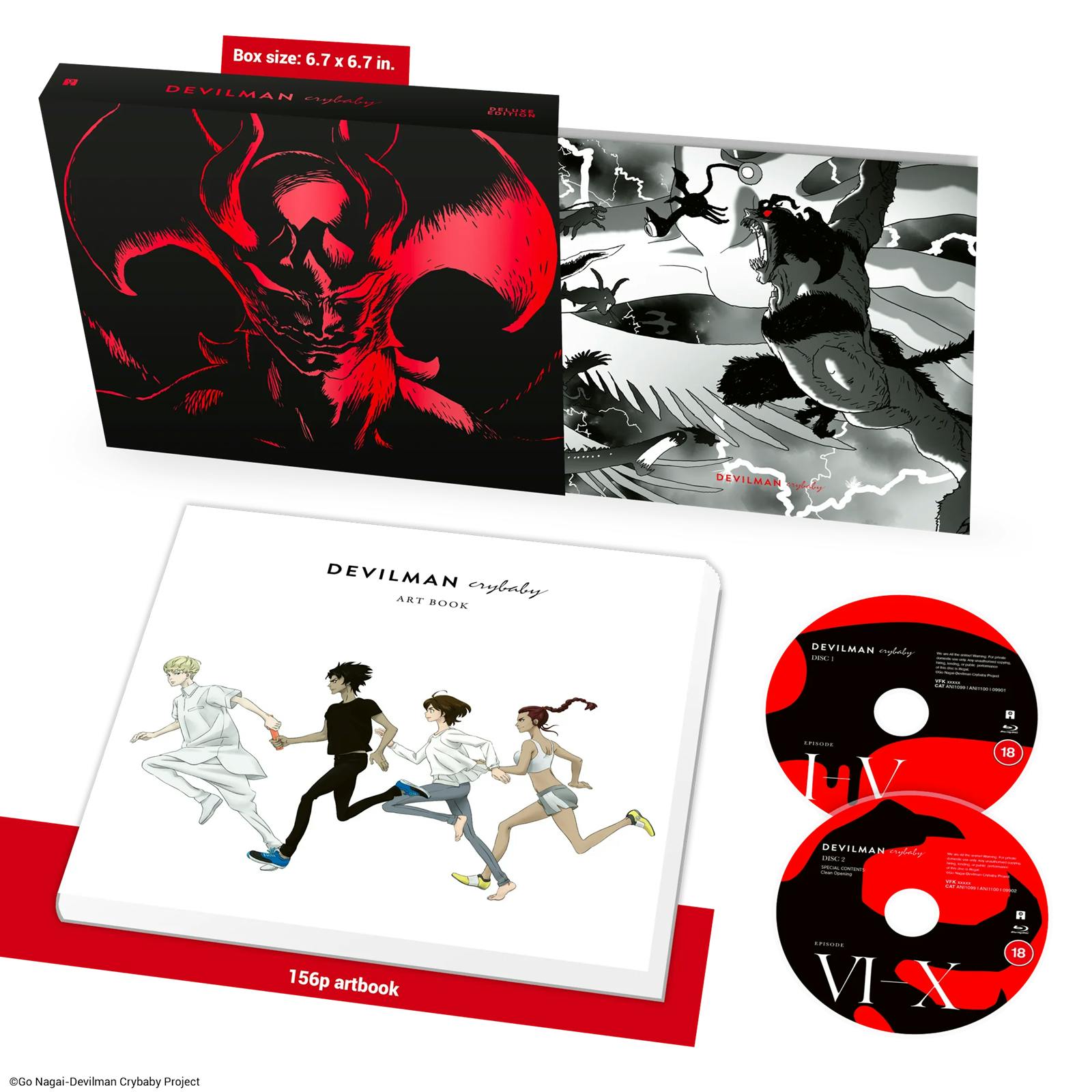 Devilman Crybaby: The Complete Series (Deluxe Edition) [Blu-ray