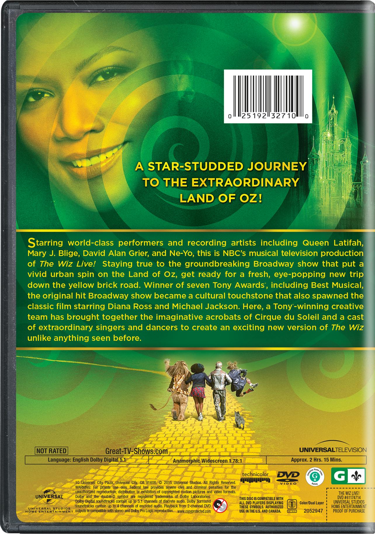 The Wiz Live! [DVD] – GRUV Entertainment