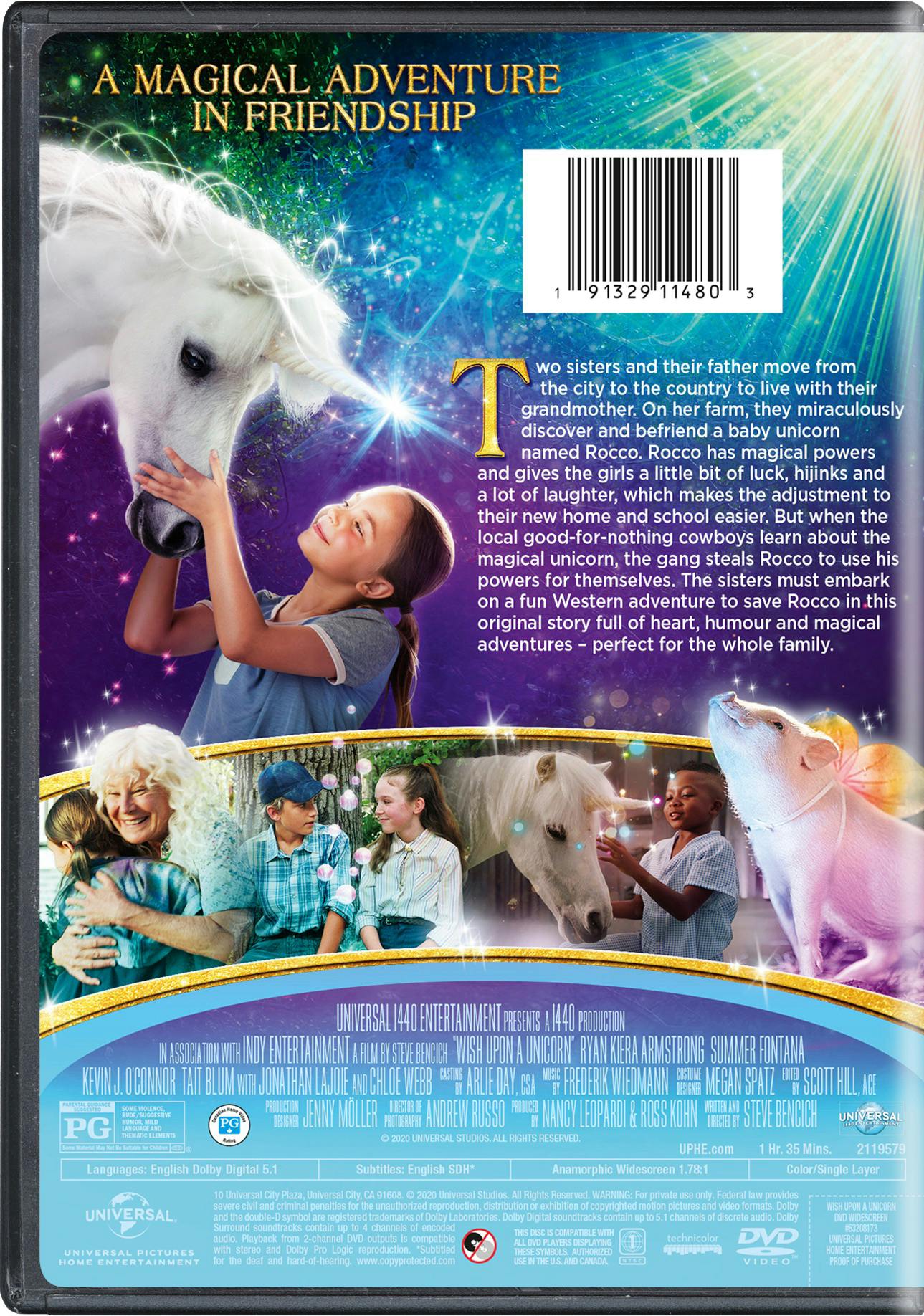 Wish Upon a Unicorn [DVD] – GRUV Entertainment