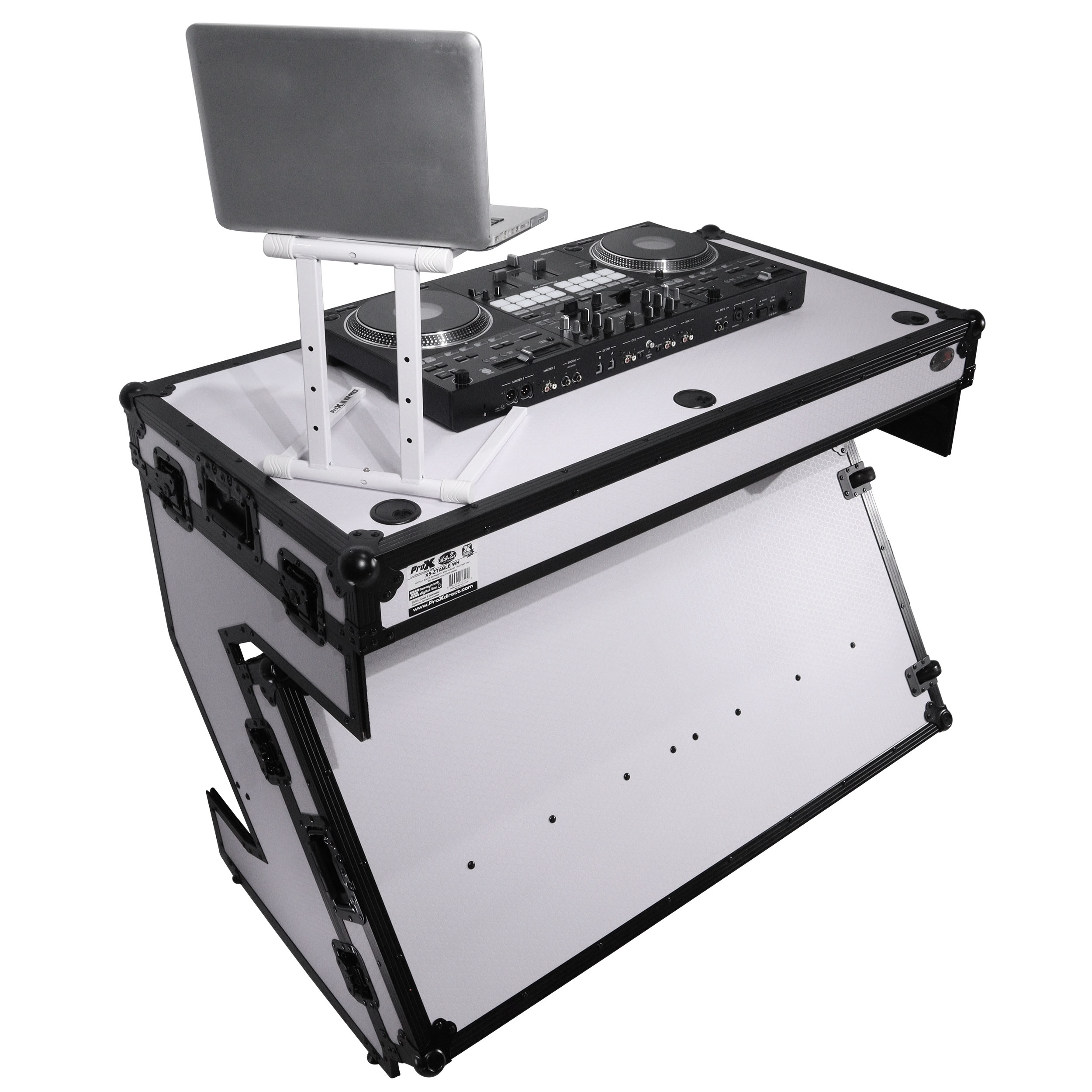 DJ Z-Table Workstation | Flight Case Table Portable with Handles