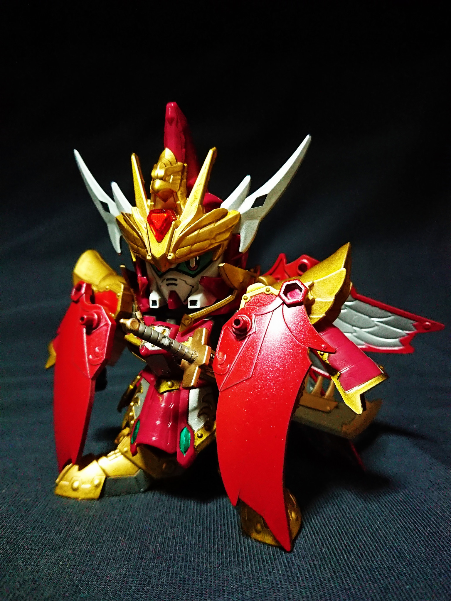 機武帝 紅蓮装 曹操ガンダム｜じゅんじゅんさんのガンプラ作品｜GUNSTA